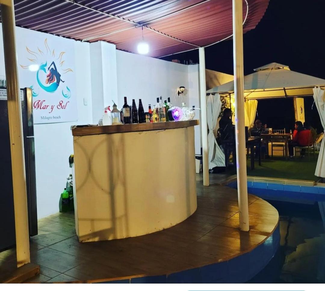 Hotel Mar Y Sol Playa El Milagro Paijan Kültér fotó